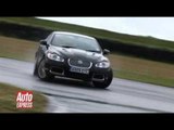 Jaguar XFR drift montage - Auto Express