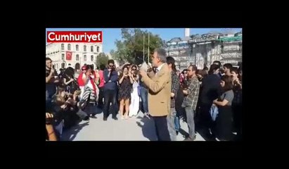 İstanbul Üniversitesi öğrencileri bölünmeye karşı ayakta