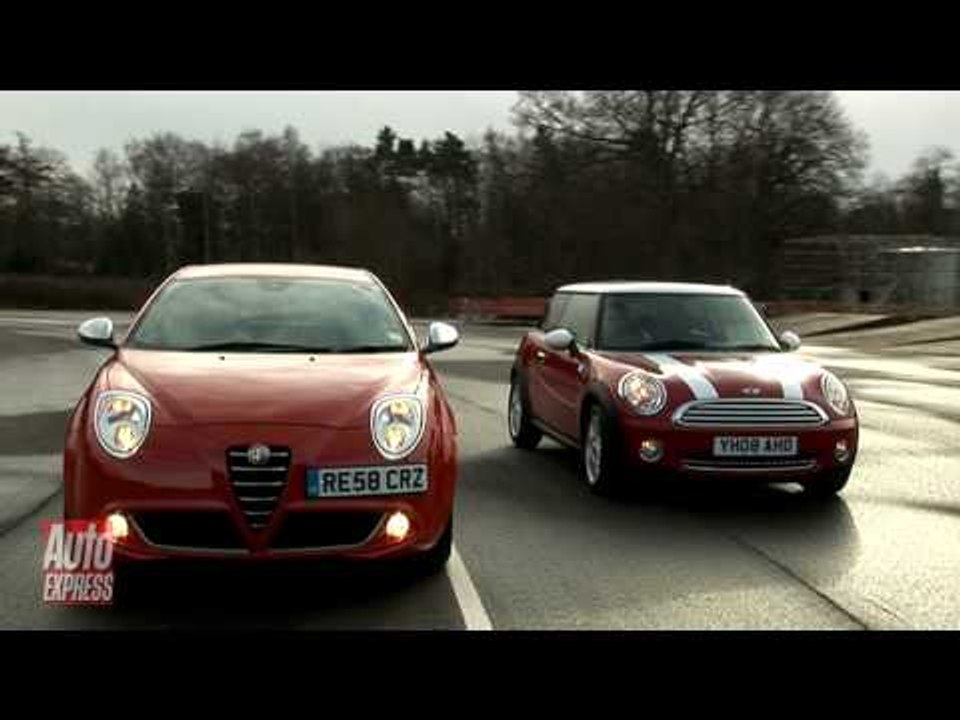 Alfa Romeo MiTo v Mini Cooper Review - Auto Express