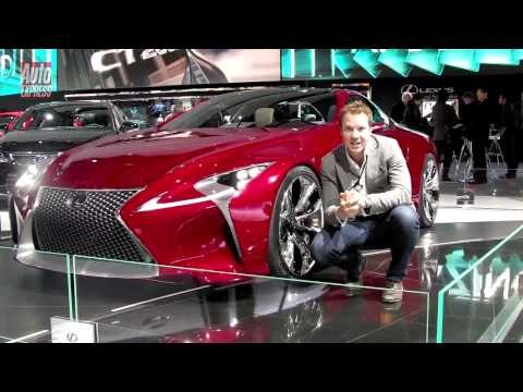 Detroit Motor Show 2012 Lexus LF-LC Concept - Auto Express