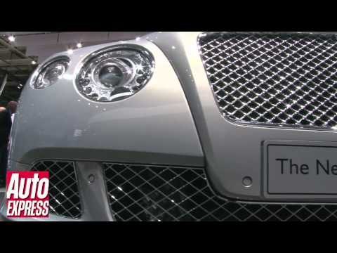 Bentley GT Continental at the Paris Motorshow 2010 - Auto Express