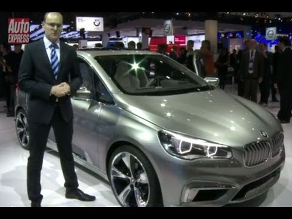 BMW Compact Active Tourer at the 2012 Paris Motor Show - Auto Express