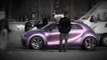 Citroen Revolte Concept Driven on the Champs Elysees