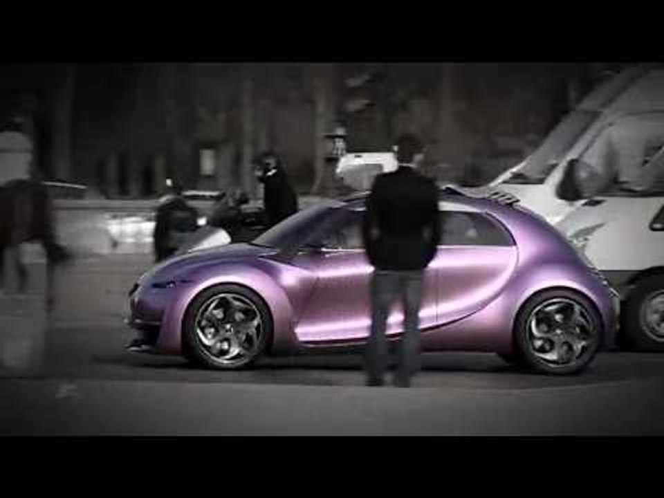 Citroen Revolte Concept Driven on the Champs Elysees