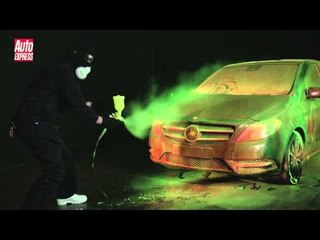 Mercedes B-Class aero paint test - Auto Express