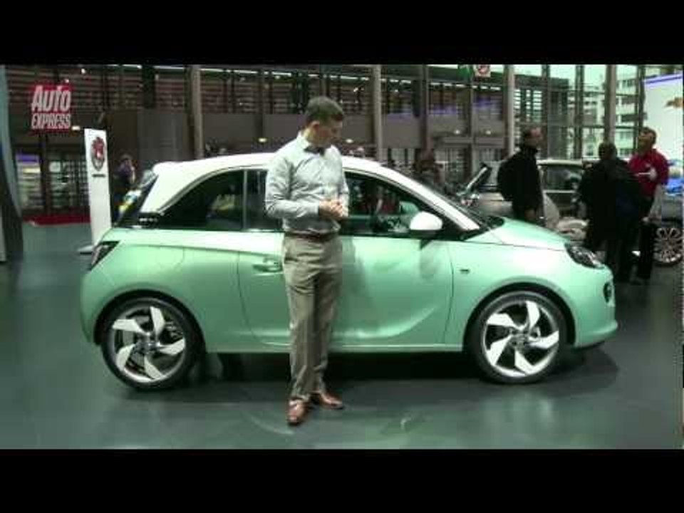 Vauxhall / Opel Adam at the Paris Motor Show - Auto Express