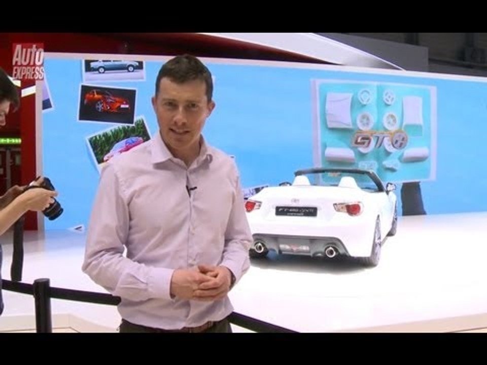 Toyota GT-86 Convertible at the 2013 Geneva Motor Show - Auto Express