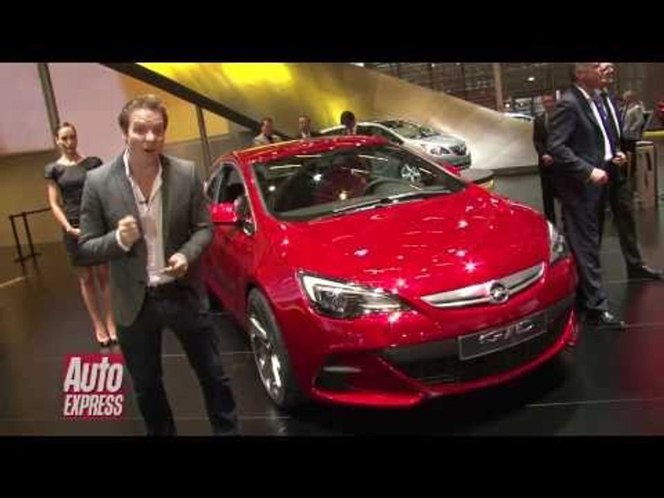 Vauxhall GTC at the Paris Motorshow - Auto Express