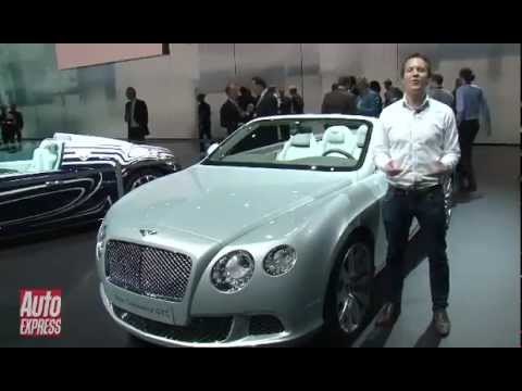 Frankfurt Motor Show 2011 Bentley Continental GTC - Auto Express