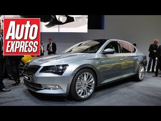 Stylish and sensible Skoda Superb shown at Geneva show
