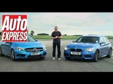 BMW M135i vs Mercedes A45 AMG review - Auto Express