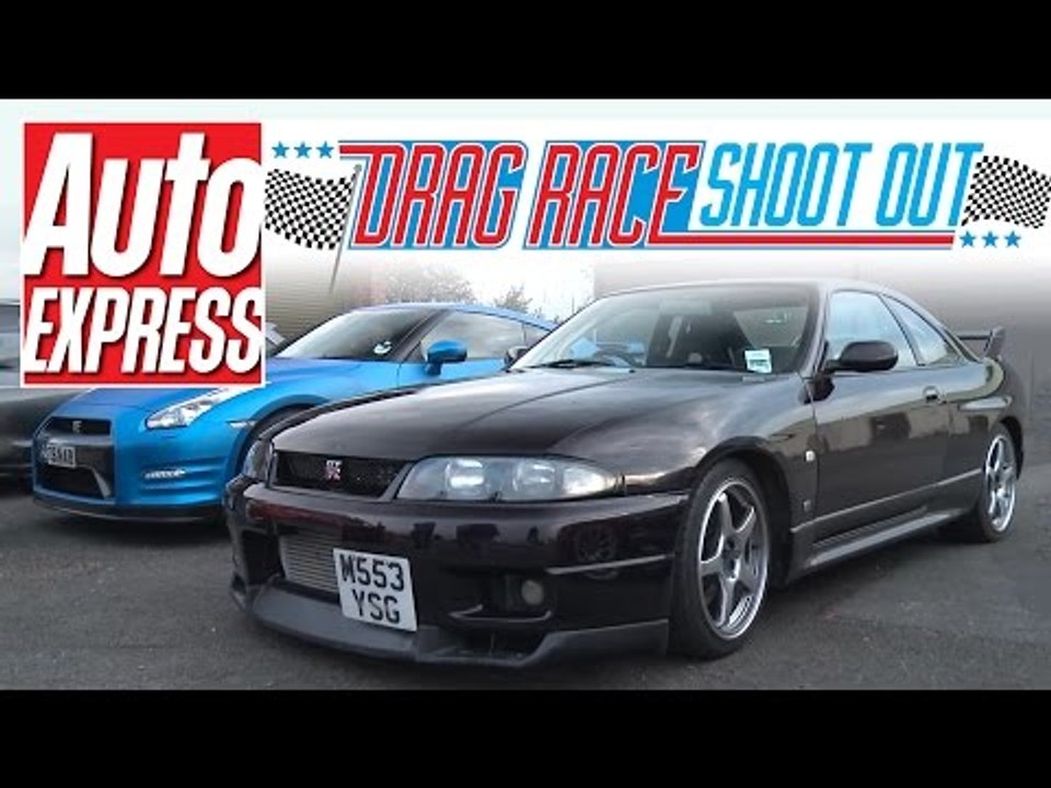 Nissan Skyline R33 GT-R vs Nissan GT-R: Drag Race Shoot-out