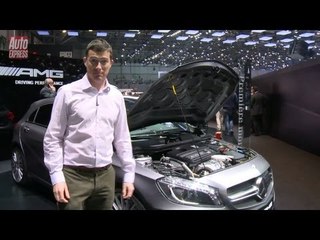 Mercedes A45 AMG at the 2013 Geneva Motor Show - Auto Express