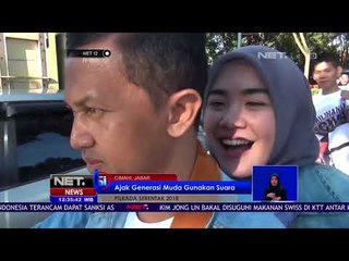 Dilan Milea Sosialisasikan Pilgub Jabar - NET 12