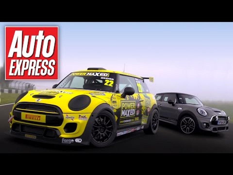 Ultimate MINI track battle: MINI Challenge 210 vs MINI Challenge race car