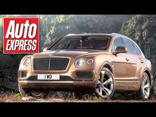 New Bentley Bentayga SUV officially revealed