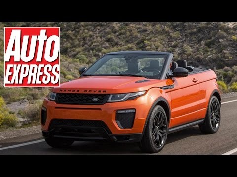 New Range Rover Evoque Convertible: first look at the 2016 drop-top SUV