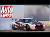 What’s this 1,390bhp Nissan GT-R drift car like to drive? Smokey!