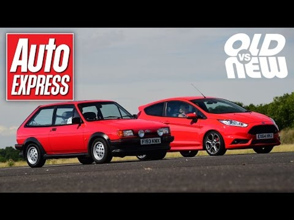 Ford Fiesta XR2 vs Ford Fiesta ST - Old vs new drag race challenge