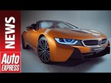 New BMW i8 Roadster - hybrid sports car gets convertible option