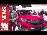 New Honda CR-V debuts in Geneva with 7 seats and hybrid power