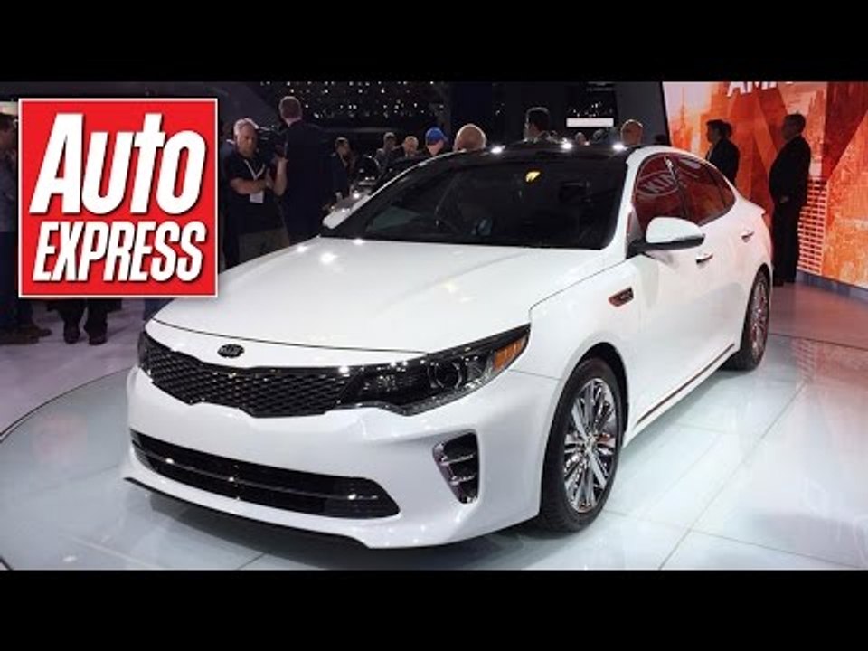 Kia shows off new Optima in New York - Vlog