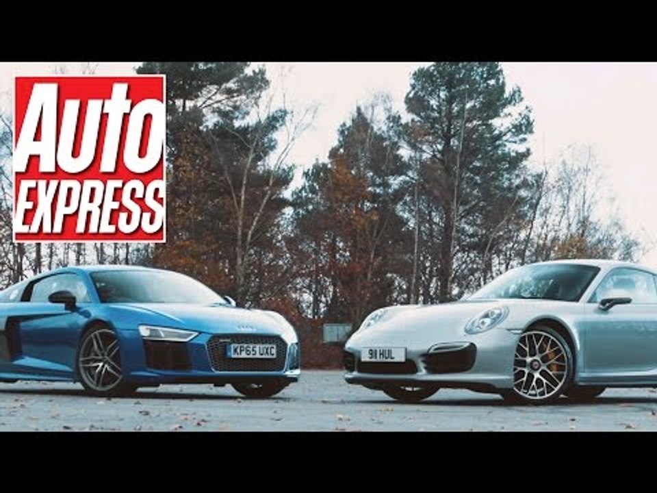 Audi R8 V10 Plus vs Porsche 911 Turbo