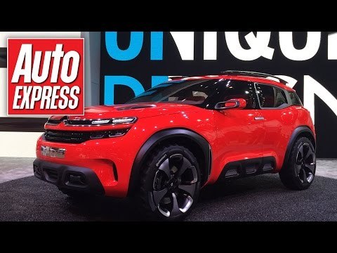 Striking Citroen Aircross concept car revealed in Shanghai