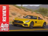 Mercedes-AMG GT C Roadster review - Storming convertible AMG let loose in Arizona