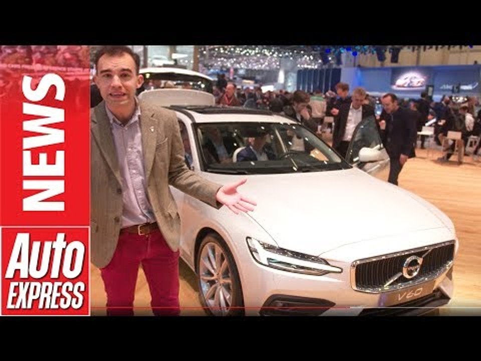 New Volvo V60 makes Geneva Motor Show debut - a super-stylish Swedish estate