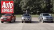 Mitsubishi L200 (Triton) vs Toyota HiLux vs VW Amarok - drag race