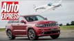 Jeep Grand Cherokee SRT vs a stunt plane: place your bets!