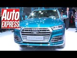 Spot the difference! The new Audi Q5 SUV at Paris 2016