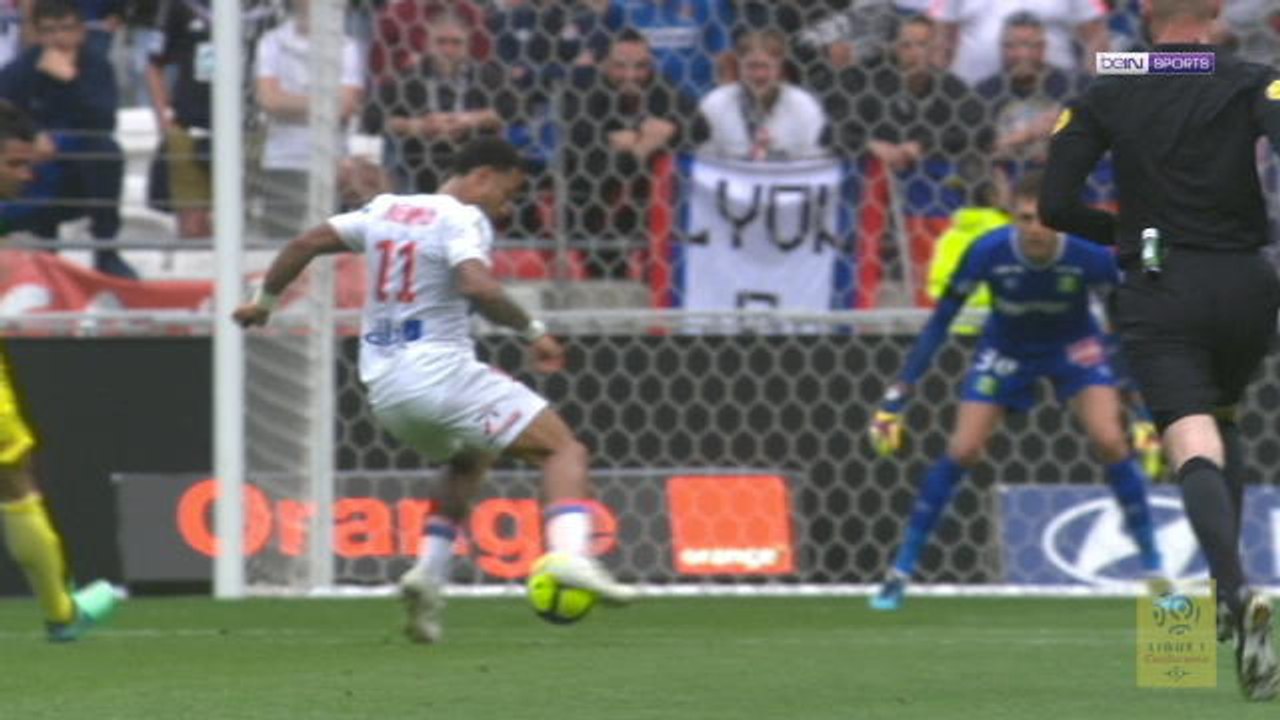 Ligue 1's team of the month featuring Depay