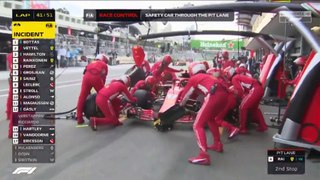 Kimi Räikkönen Pit Stop @ 2018 Azerbaijan Grand Prix