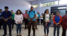 #NicaraguaQuierePaz  Servidores Públicos del Ministerio de Educación, se unen a la Cadena de Oración por la Paz en la nación.