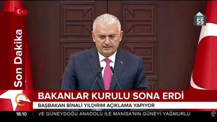 Başbakan Yıldırım Bakanlar Kurulu sonrası müjdelerini sıraladı