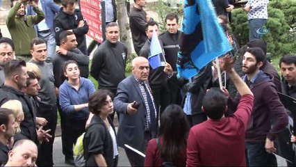 Sanatçı Kazım Koyuncu’yu anmak için düzenlenen etkinlikte gerginlik yaşandı