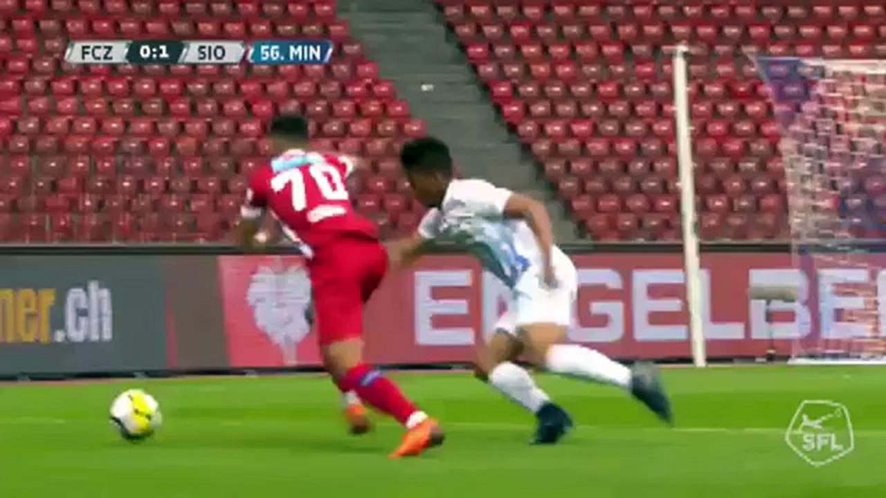 Zurich 0:2 Sion (Switzerland. Super League. 29 April 2018)