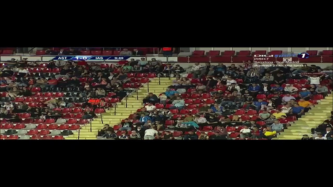 1-0 Anatole Abang Goal Romania  Divizia A  Championship Group - 30.04.2018 Astra Giurgiu 1-0 CSM...