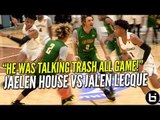 That Shadow Mountain Boy Jaelen House Vs Jalen Lecque! Battle at Nike EYBL! Ballislife Highlights
