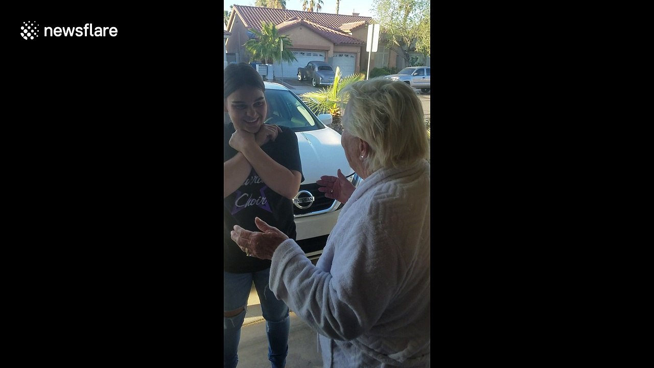 Grandmother's reaction to seeing her granddaughter’s tattoo will warm your heart