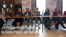 Jemeppe-sur-Sambre: présentation de la liste PepS