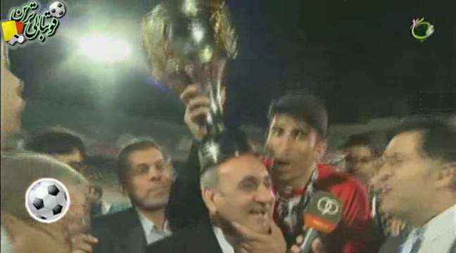 حواشی جشن قهرمانی پرسپولیس در لیگ هفدهم