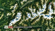 Suisse : des randonneurs morts de froid