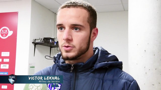 Après Reims - HAC (0-1), réaction de Victor Lekhal