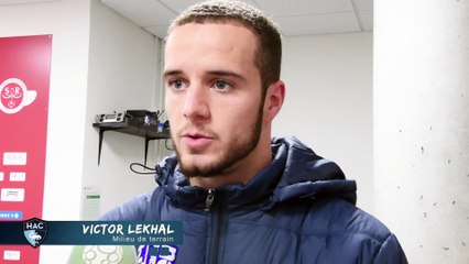 Après Reims - HAC (0-1), réaction de Victor Lekhal