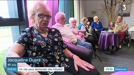 Pays de Montbéliard : les grands-mères d'un EPHAD font le buzz