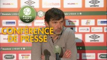 Conférence de presse RC Lens - Paris FC (1-0) : Eric SIKORA (RCL) - Fabien MERCADAL (PFC) - 2017/2018