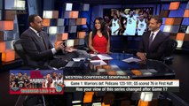 Stephen A. hilariously goes off on Max for changing take on Pelicans-Warriors | First Take | ESPN